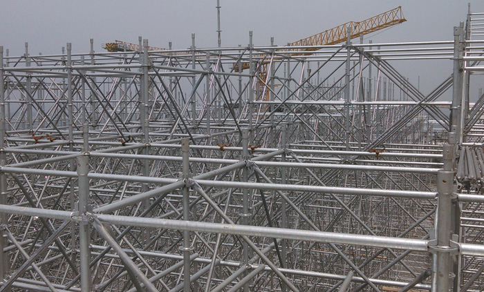 盤扣腳手架進(jìn)步技術(shù)：